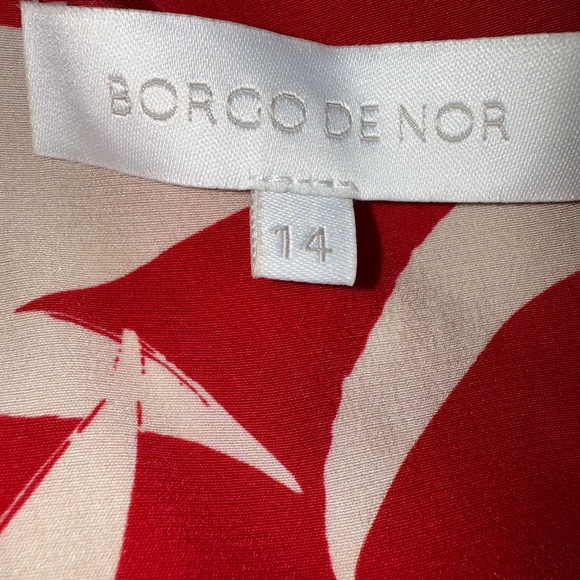 Borgo De Nor 100% Silk Tiered Maxi Dress 14 UK 10 US - Picture 7 of 11